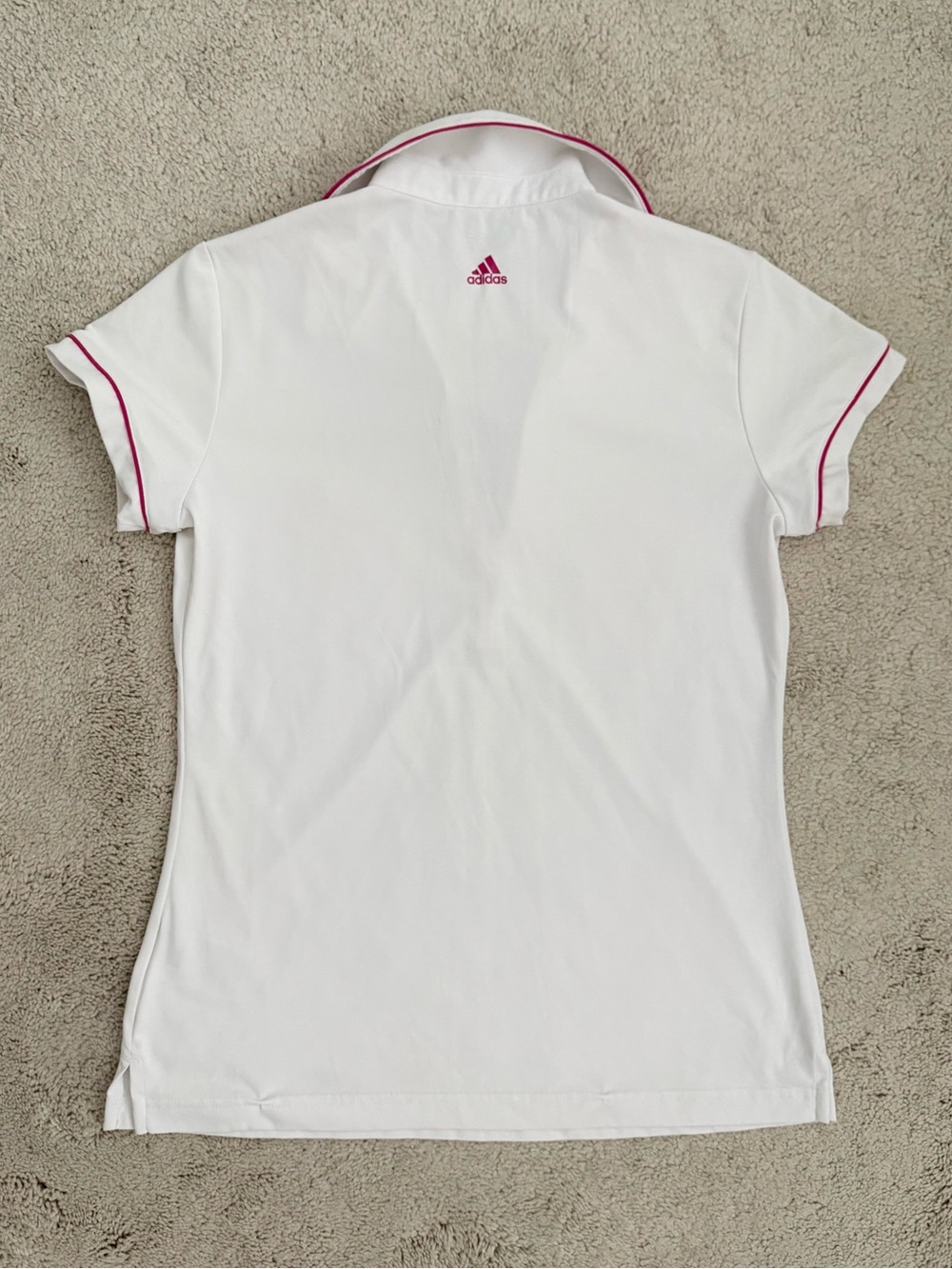 Adidas White Golf Shirt Size Small - Picture 4 of 14